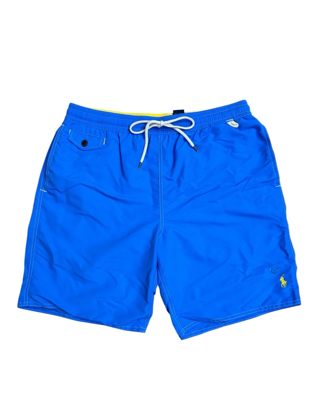 Polo Ralph Lauren Men's Traveler Classic Swim Shorts Jewel Blue Size L NWT